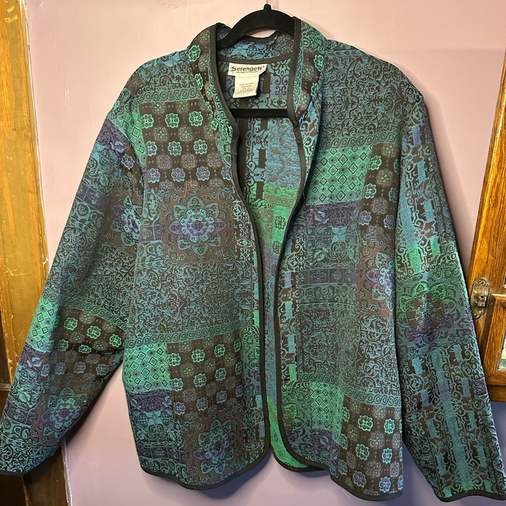 Vintage Tapestry Jacket Blazer